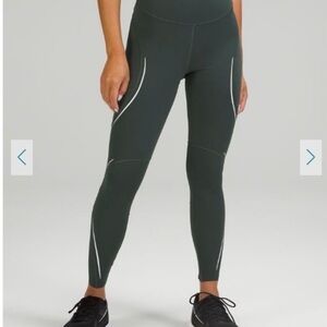 Lululemon Base Pace High Rise Reflective Leggings